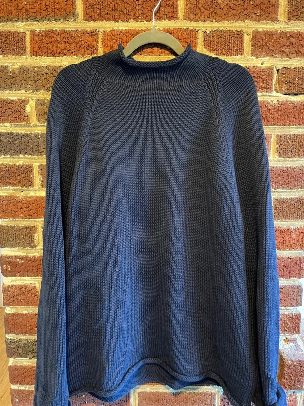 J.Crew 1988 Rollneck Sweater in Cotton for Men